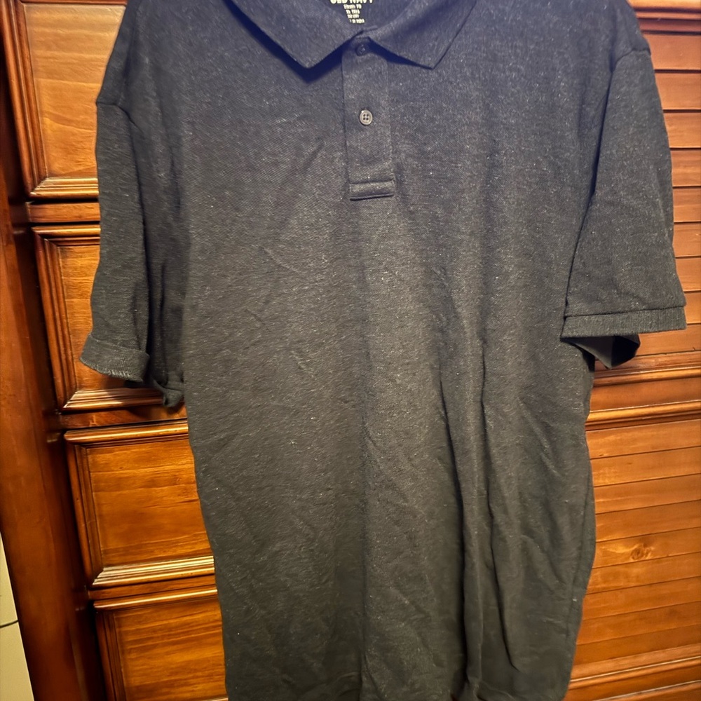 Old Navy Charcoal Big and Tall Polo Shirt Size XL